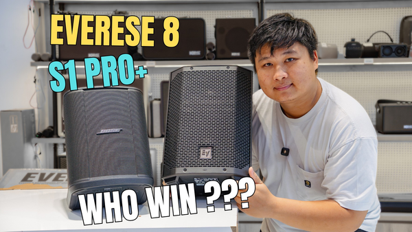 SOLO SPEAKER - BOSE S1 PRO+ VÀ ELECTRO VOICE EVERSE 8 BATTLE SOUND