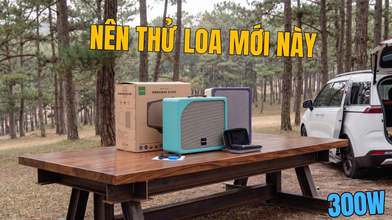 PARAMAX Evox LOA HÁT KARAOKE 300W KHỦNG NHẤT