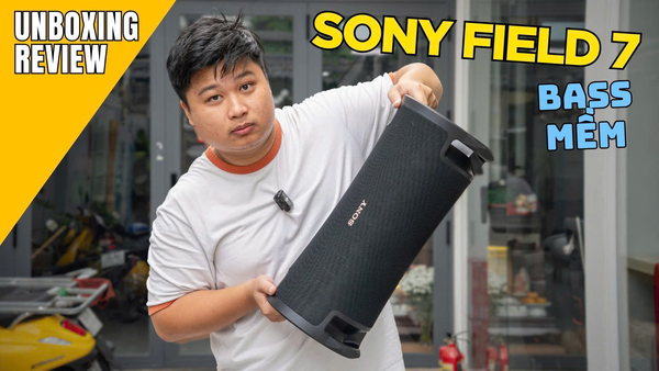 SONY ULT FIELD 7 KHUI HỘP VÀ TRẢI NGHIỆM - LOA BLUETOOTH SONY