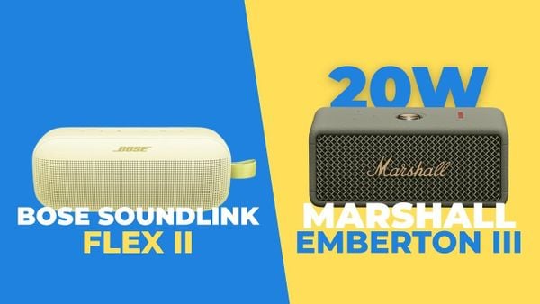 SOLO SPEAKER - Marshall Emberton III vs Bose Soundlink Flex II
