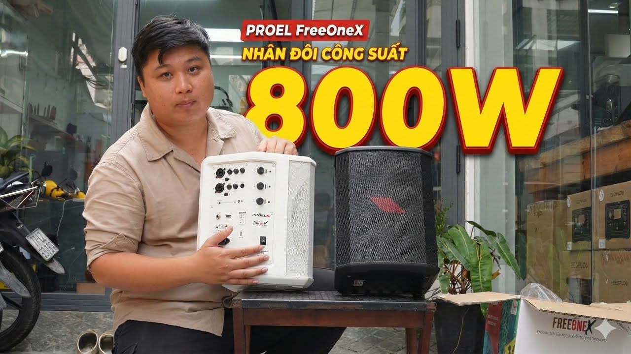 CẶP LOA Ý PROEL FREEONEX KẾT NỐI 2 LOA
