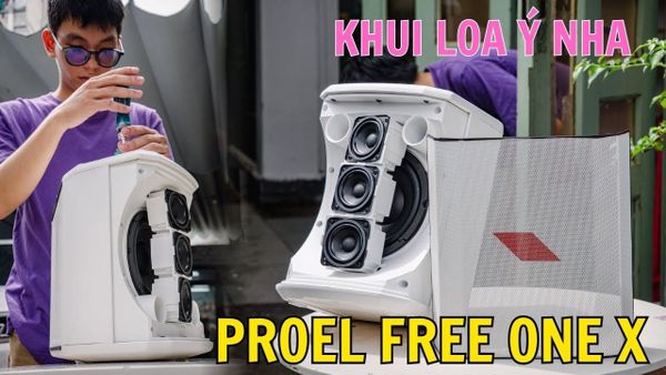 PROEL FREEONEX TEARDOWN - xem nội bất bên trong loa Ý