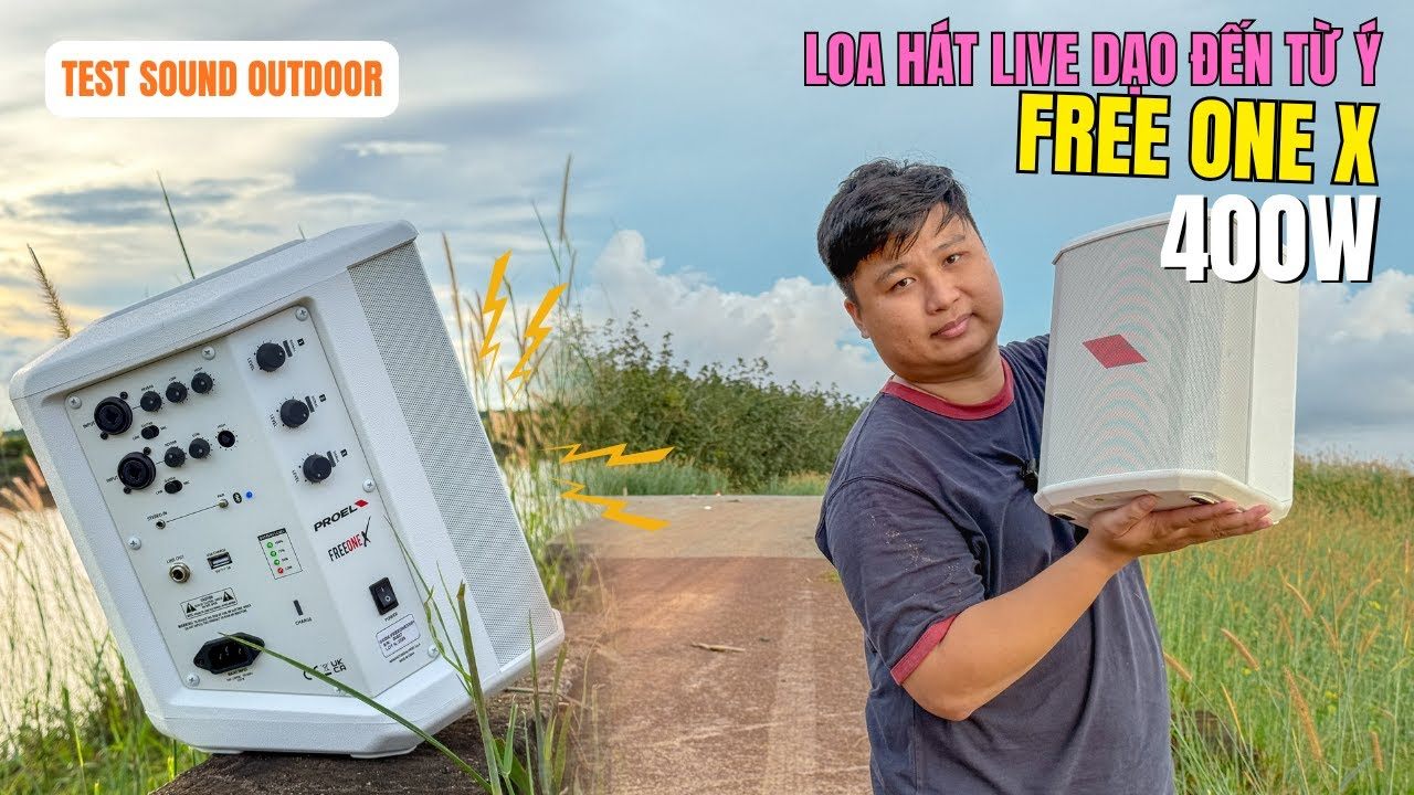 PROEL FREE ONE X TRẢI NGHIỆM NGHE NHẠC NGOÀI ĐƯỜNG - GIÁ GIẢM SHOCK