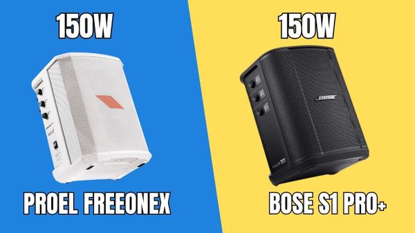 PROEL FREEONEX vs BOSE S1 PRO+ SOLO SPEAKER