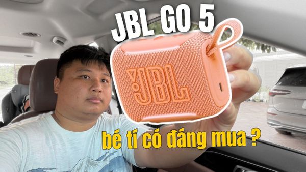 THỰC TẾ CHIẾC LOA BÉ TÍ JBL GO 5 RA SAO ?