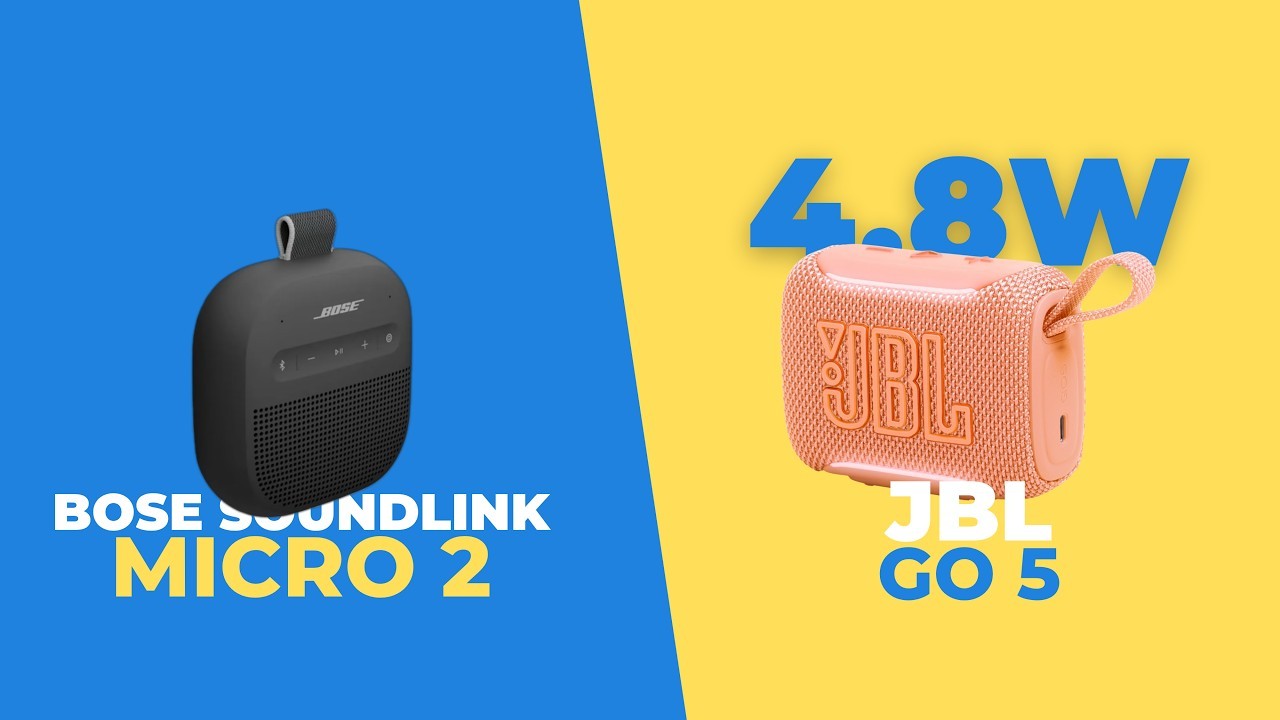 JBL Go 5 vs Bose Soundlink Micro 2: So Sánh Loa Siêu Di Động?