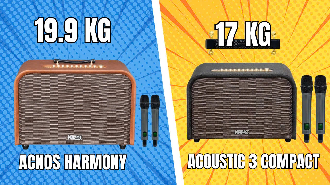 ACNOS HARMONY VS ACNOS Acoustic 3 Compact