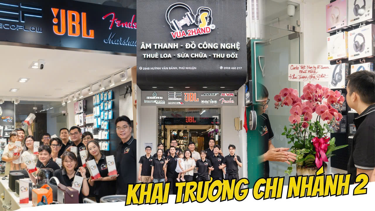Khai trương chi nhánh 2 Vua2hand tại Phú Nhuận