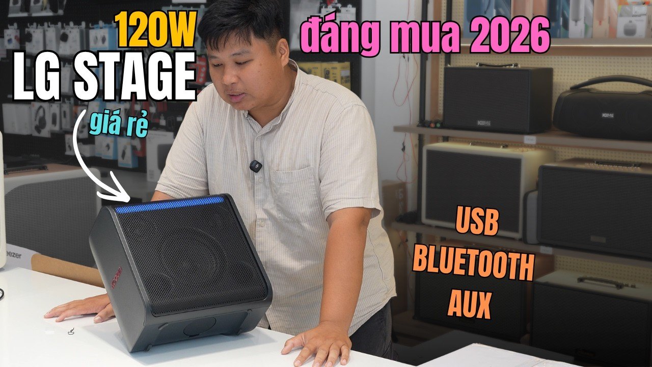 LG STAGE 301: UNBOXING & REVIEW - Loa bluetooth đáng mua 2026