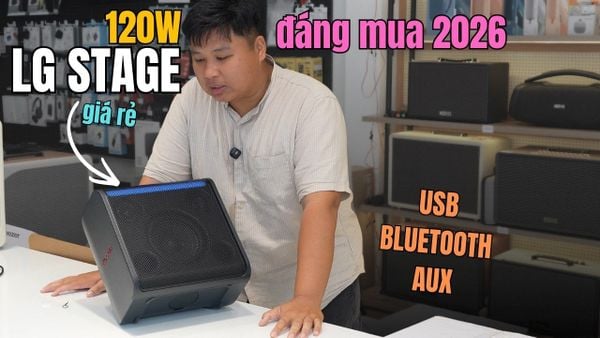 LG STAGE 301: UNBOXING & REVIEW - Loa bluetooth đáng mua 2026