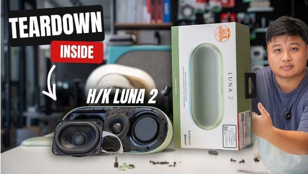 Tháo loa Harman Kardon Luna 2 xem nội thất - VUA2HAND TEARDOWN
