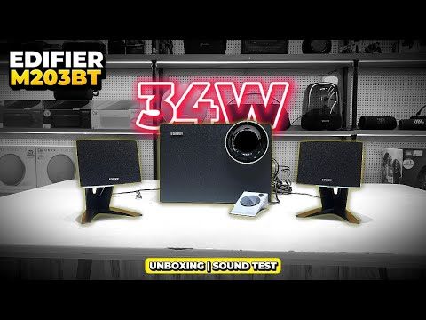 Edifier M203BT – Unboxing & Sound Test | Loa 2.1 Giá Rẻ Nhưng Nghe Có Xịn?