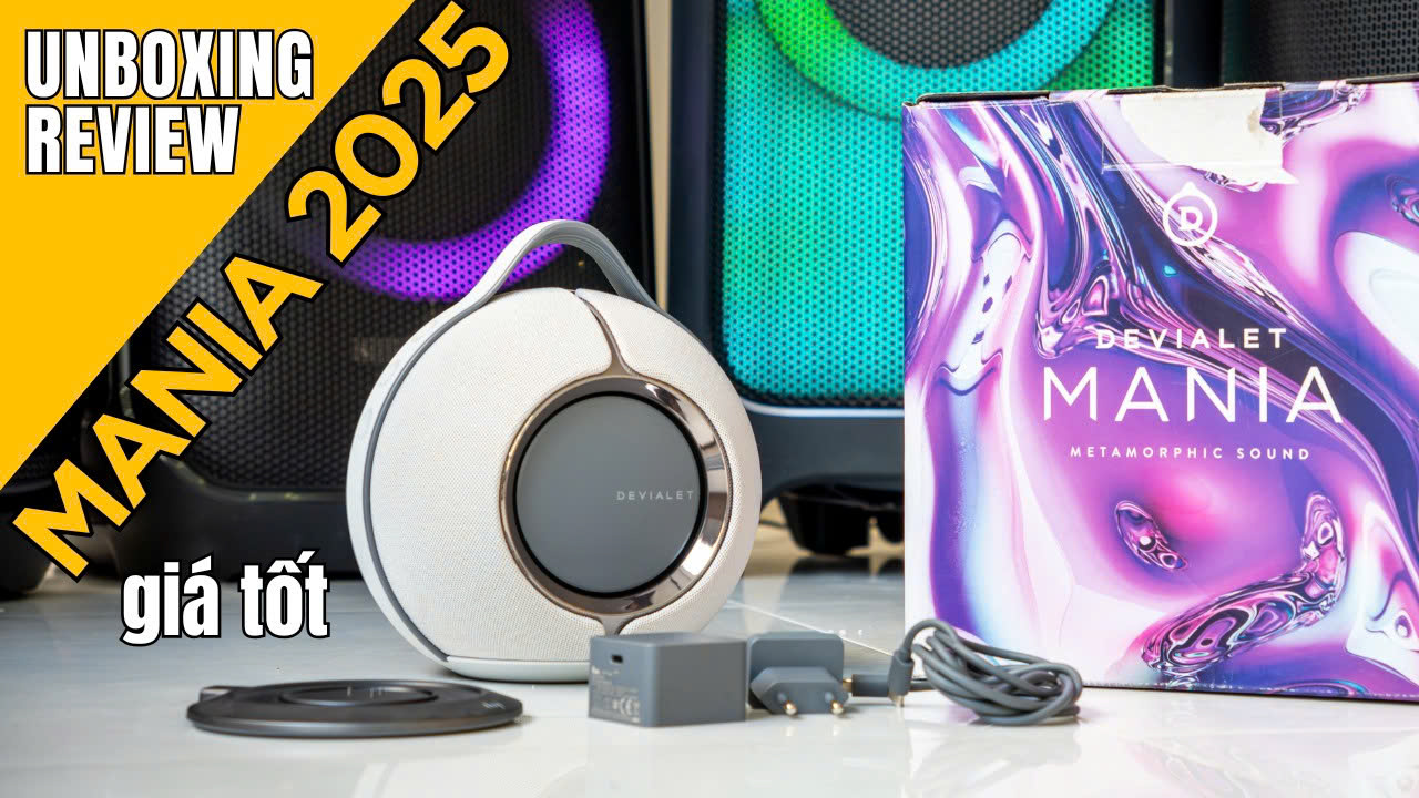 Loa Di Động PHÁP đắt tiềN đáng mua - DEVIALET MANIA