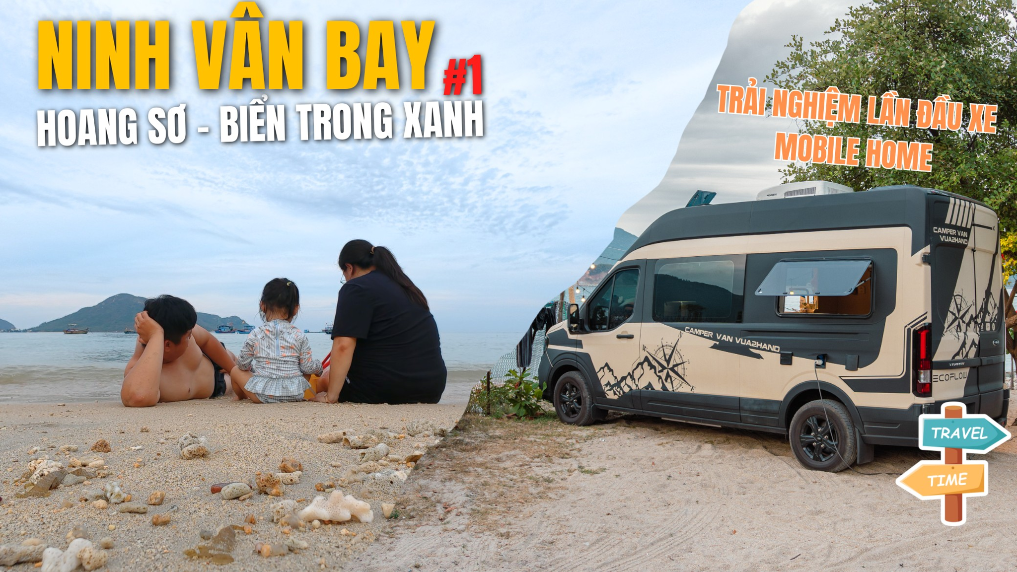 Lần đầu trải nghiệm xe mobile home tại Việt Nam - Ninh Vân đẹp quá