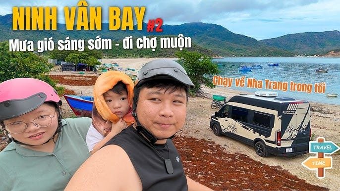 Một ngày sóng gió tại Ninh Vân trên xe Ford Transit Camper Van