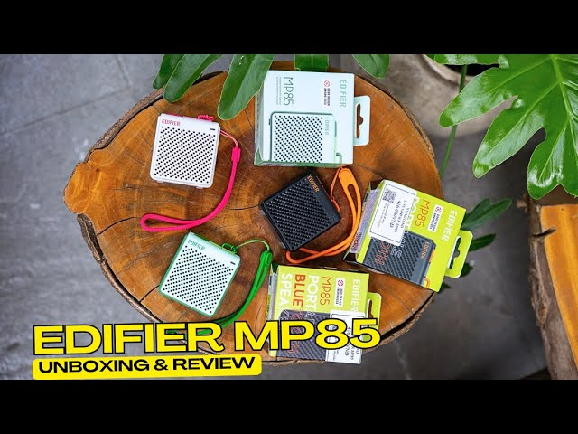 EDIFIER MP85 – Loa Bluetooth Mini Giá Rẻ Bèo | Unboxing & Sound Test