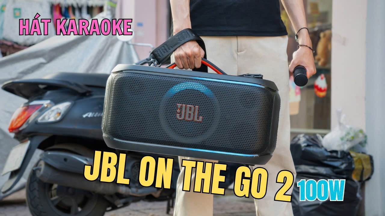 JBL PARTYBOX OTG 2 KARAOKE NHẸ NHÀNG CÔNG SUẤT 100W