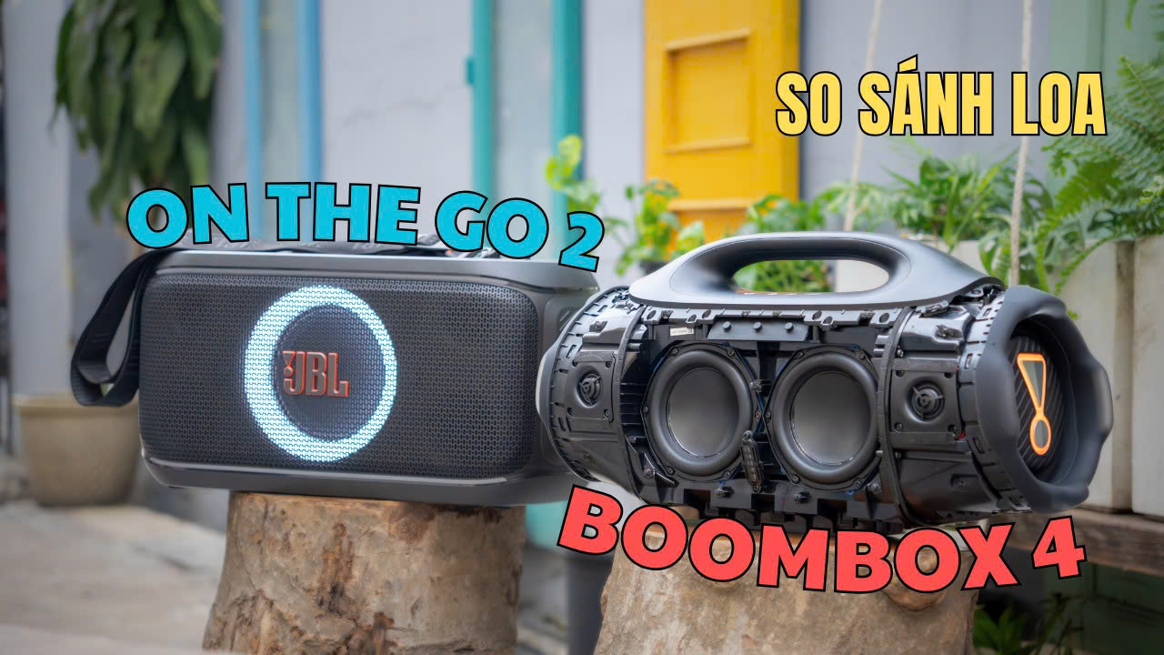 JBL BOOMBOX 4 VS OTG 2 SO SÁNH LOA | SOLO SPEAKER