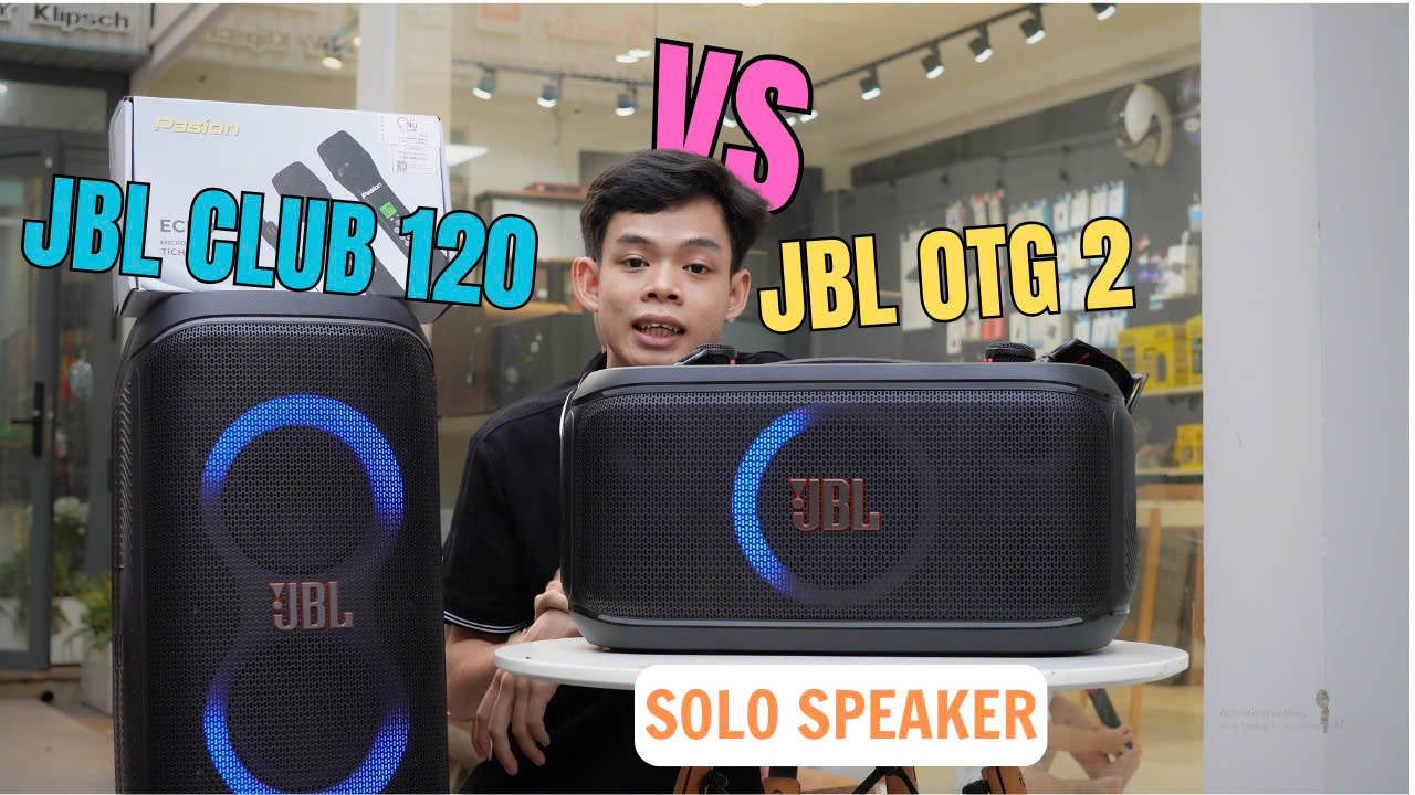 SO SÁNH LOA JBL CLUB 120 VS ON THE GO 2 NÊN CHỌN LOA NÀO