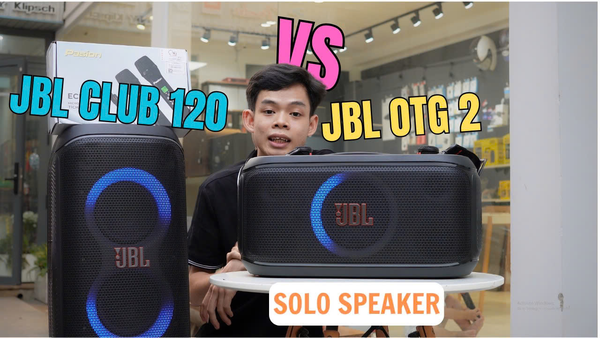 SO SÁNH LOA JBL CLUB 120 VS ON THE GO 2 NÊN CHỌN LOA NÀO