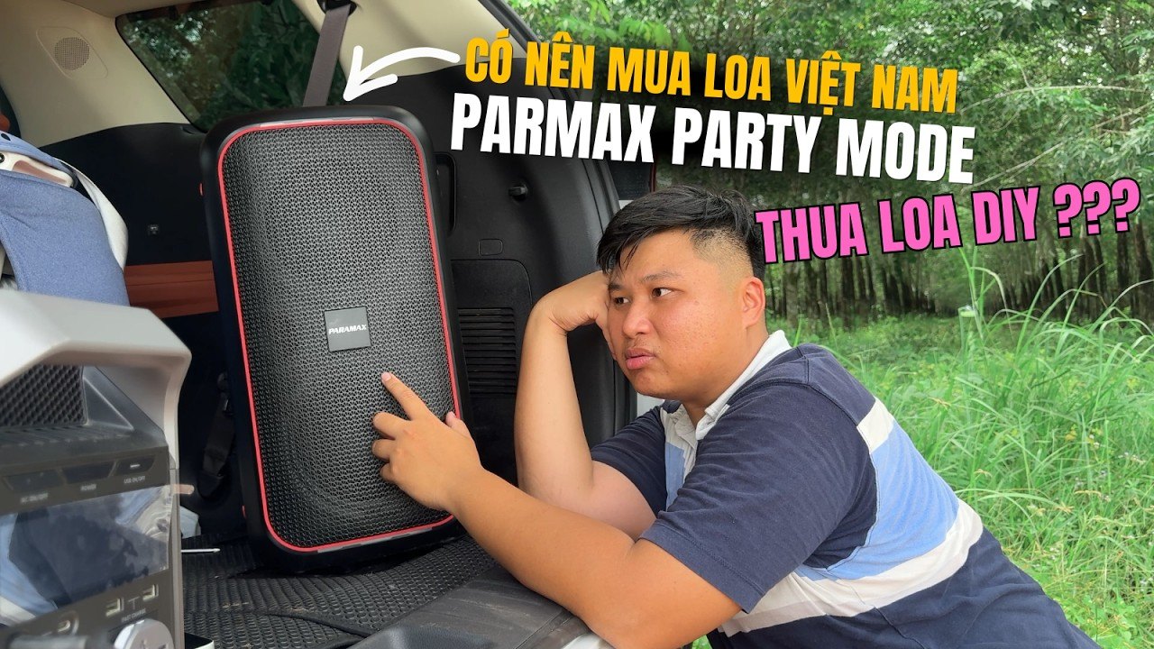 PARAMAX PARTY MODE 850 - CÓ NÊN MUA KHÔNG ? | THUA LOA DIY