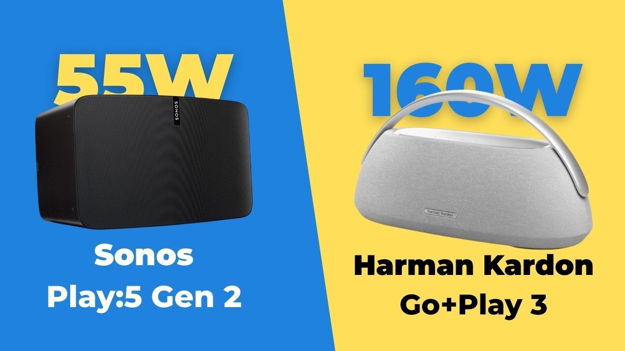 SOLO SPEAKER | Sonos Play:5 Gen 2 vs Harman Kardon Go + Play 3