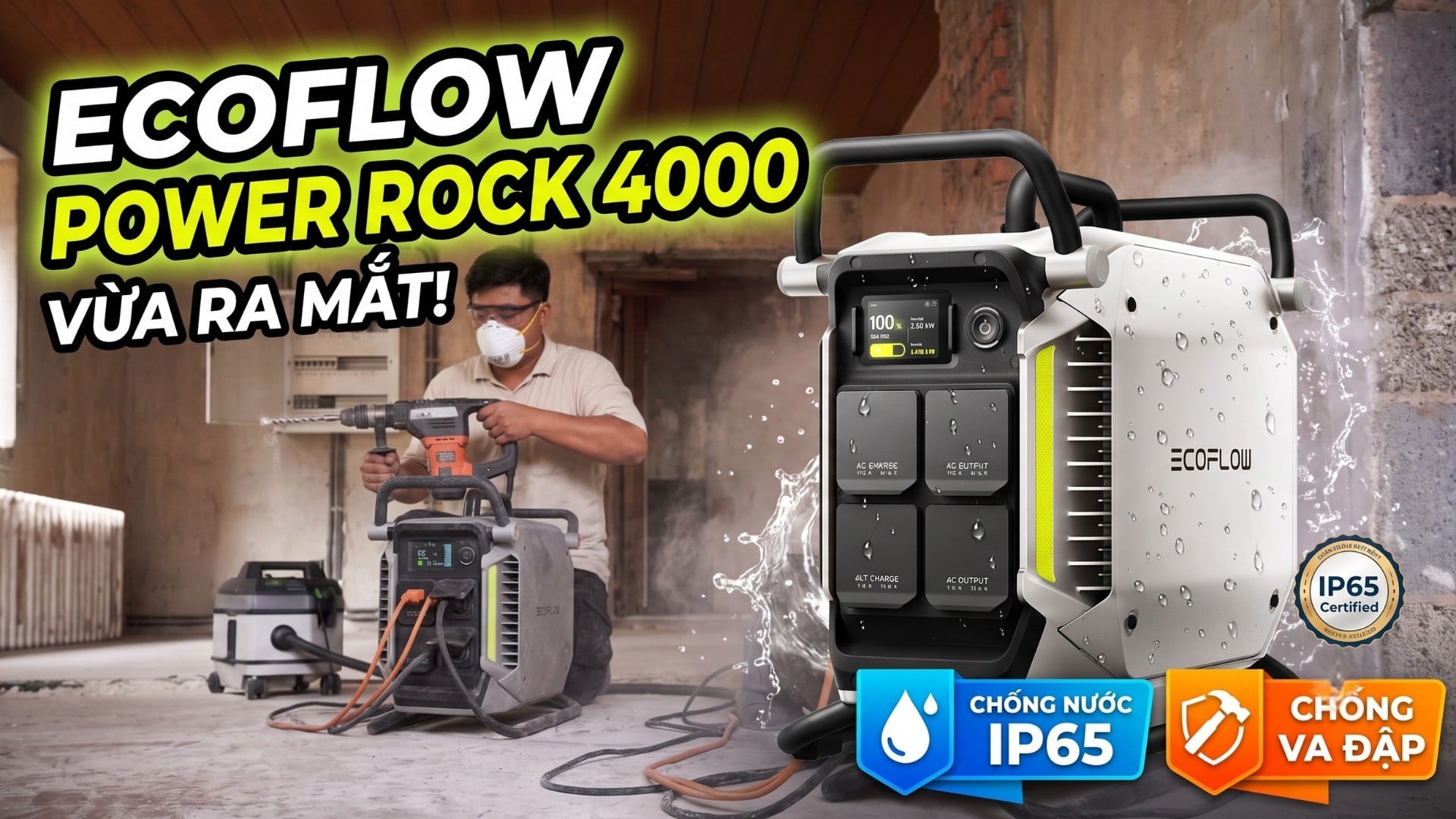 Review Chi Tiết EcoFlow PowerRock 4000: Có Đáng Mức Giá 60 Triệu Đồng?