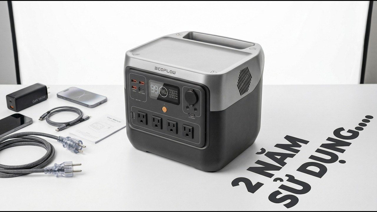 TRẠM ĐIỆN ECOFLOW RIVER 2 PRO VẪN CÒN RẤT TỐT NĂM 2026