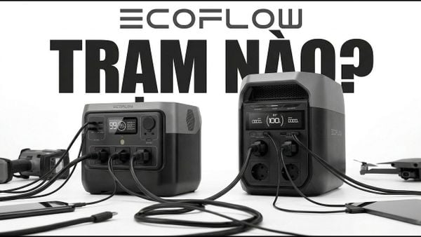 EcoFlow RIVER 2 Pro vs DELTA 3: Trạm Điện Nào Tối Ưu Nhất 2026?