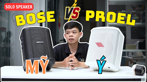 BOSE S1 PRO PLUS VS PROEL FREE ONE X - SOLO SPEAKER