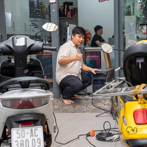 Trạm Điện EcoFlow DELTA Pro 3: Sạc Khẩn Cấp VinFast Evo, Dat Bike