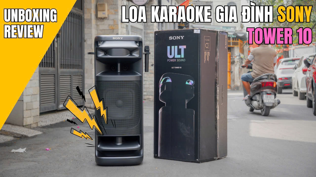 SONY ULT TOWER 10 UNBOXING & REVIEW