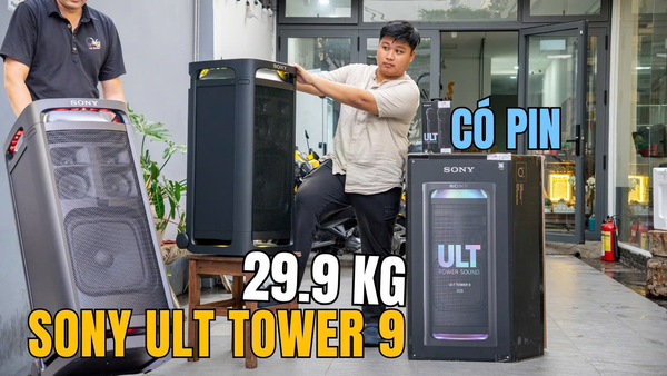 Sony ULT TOWER 9: Unboxing, Review & Sound Test Chi Tiết Nhất