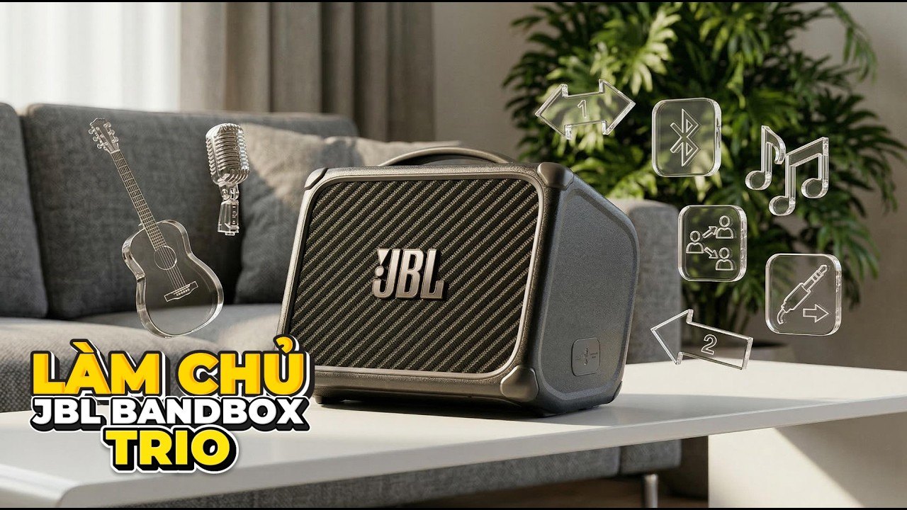 Hát Karaoke Có Phê? Hướng Dẫn & Test JBL Bandbox Trio