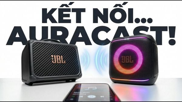 Hướng Dẫn Kết Nối Auracast & Sound Test JBL Bandbox Trio vs Encore 2