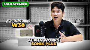 So Sánh Loa Alpha Works W38 vs SONIK Plus | Bass Mạnh – Test Âm Thanh
