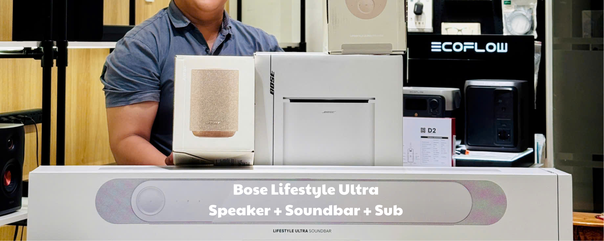 Bose Lifestyle Ultra Speaker + Soundbar + Sub