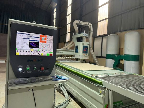 Hoàn thiện dự án V-House: Suba cnc setup trọn bộ hệ thống máy móc xưởng gỗ