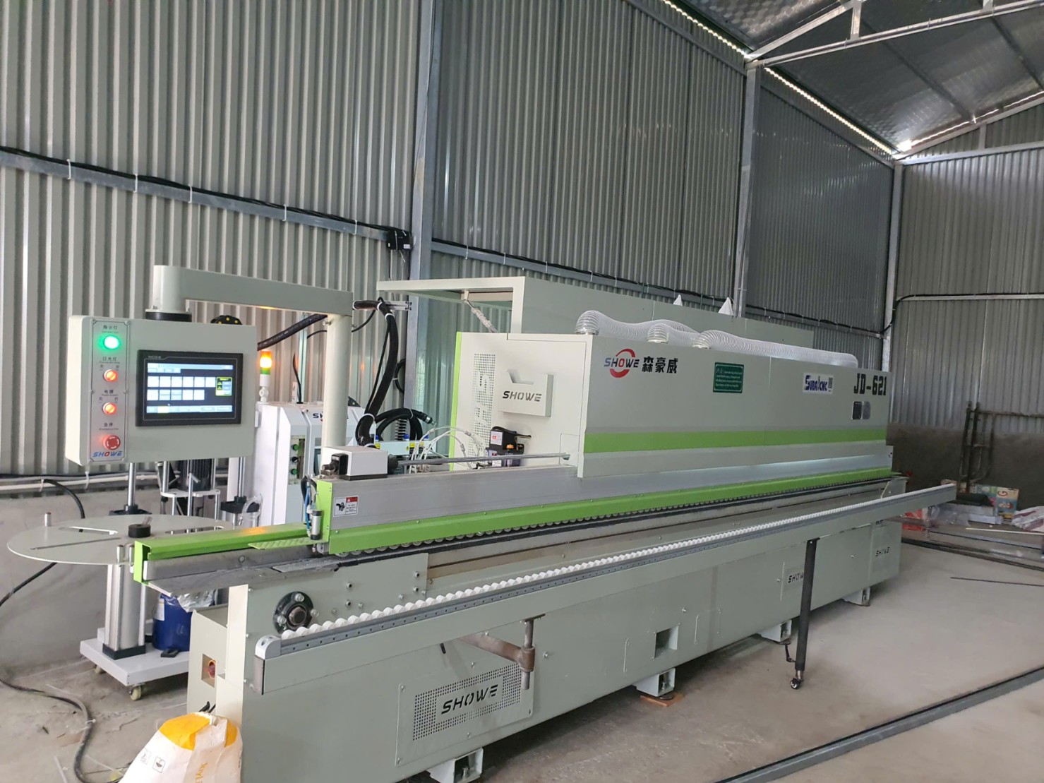 Suba CNC setup trọn bộ máy jidong gỗ tại Bắc Ninh