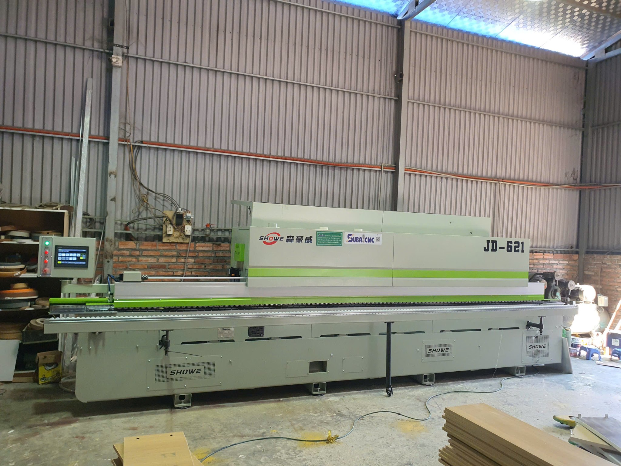 DỰ ÁN SETUP MÁY DÁN CẠNH 7 CHỨC NĂNG TẠI YÊN PHONG BẮC NINH