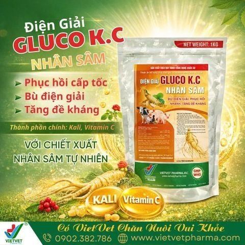 GLUCO KC SUMMER HEAT RELIEF FOR LIVESTOCK