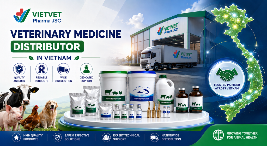 VIETVET – A REPUTABLE VETERINARY MEDICINE DISTRIBUTOR IN VIETNAM