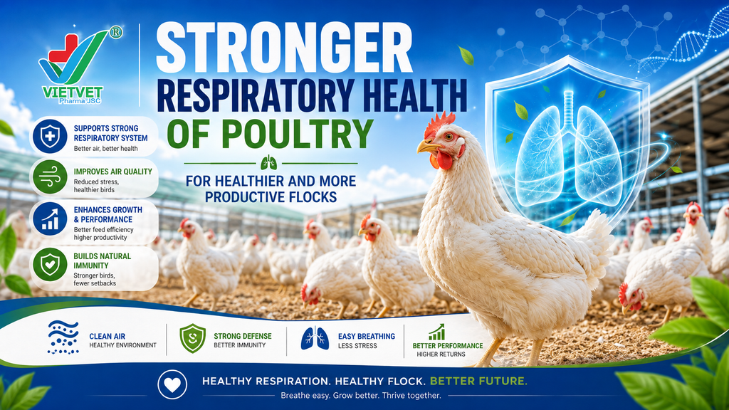 Stronger Respiratory Health of Poultry for Healthier and More Productive Flocks