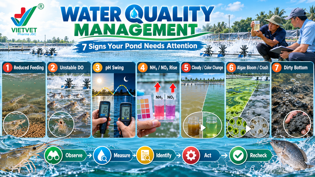 WATER QUALITY MANAGEMENT: 7 SIGNS YOUR POND NEEDS ATTENTION