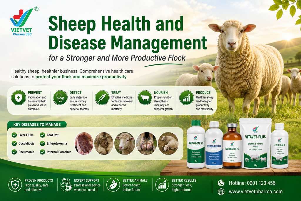 Sheep Health and Disease Management for a Stronger and More Productive Flock