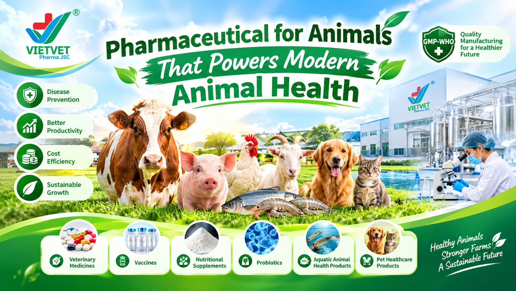 Pharmaceutical for Animals That Powers Modern Animal Health