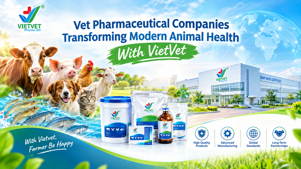 Vet Pharmaceutical Companies Transforming Modern Animal Health With VietVet