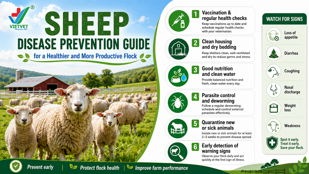 Sheep Disease Prevention Guide for a Healthier and More Productive Flock