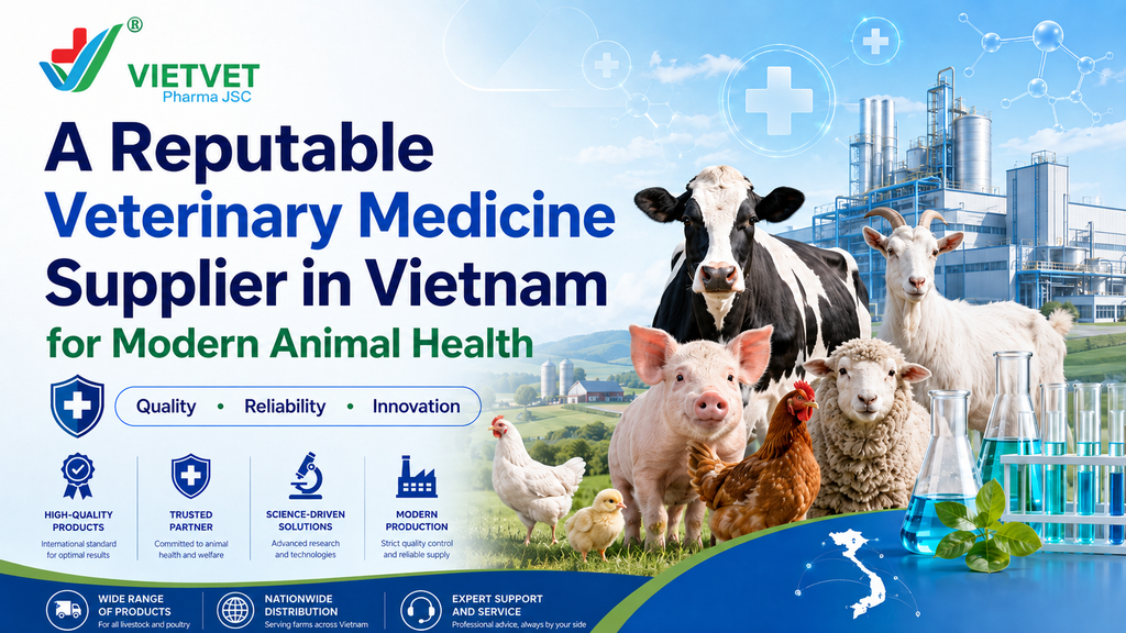 A Reputable Veterinary Medicine Supplier in Vietnam for Modern Animal Health