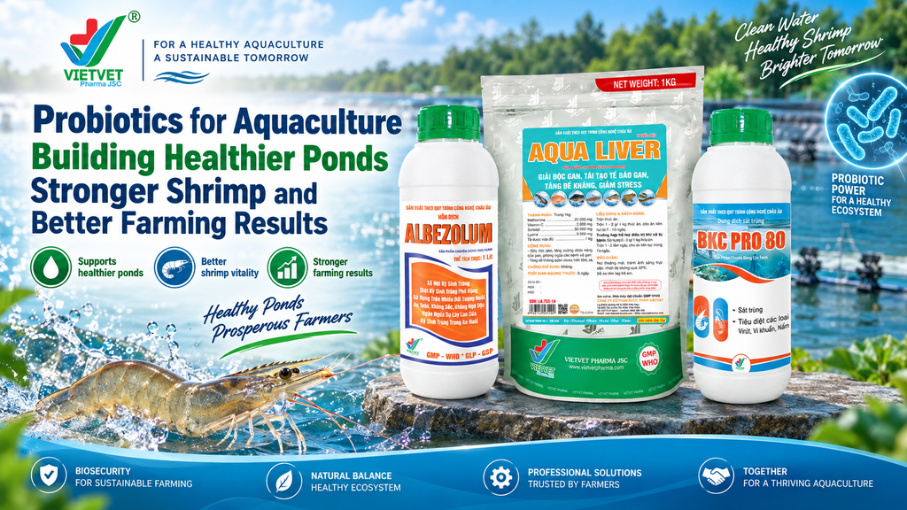 Probiotics for Aquaculture Building Healthier Ponds Stronger Shrimp and Better Farming Results